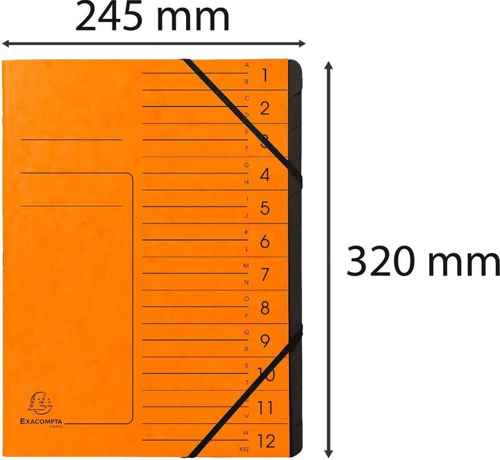 Productafbeelding Exacompta Geniete dossiermappen (A4, 1 x)