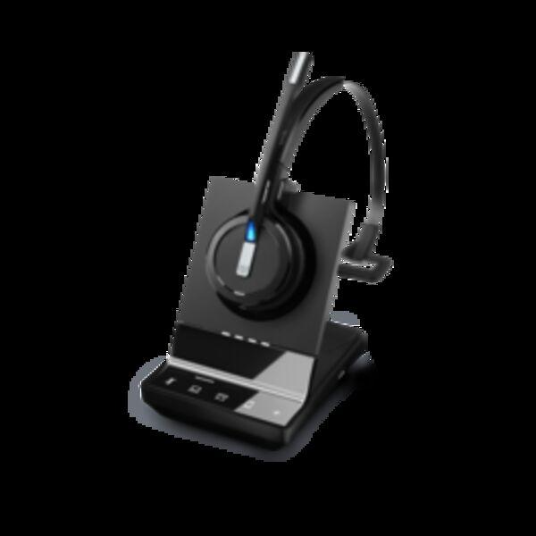 Image du produit EPOS IMPACT SDW 5015 EU/UK/AUS Mono USB DECT GAP Headset for PC/softphone and desk phone three-port (Sans fil, USB-A)