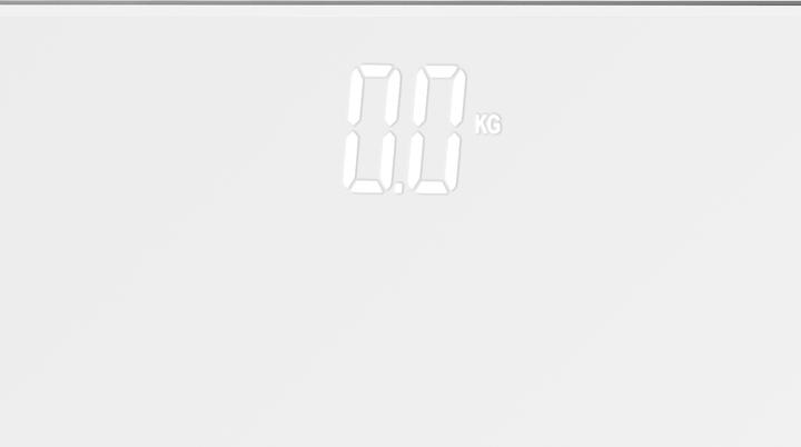 Actual product image ECG OV 1821 Square Electronic Personal Scale (180 kg)