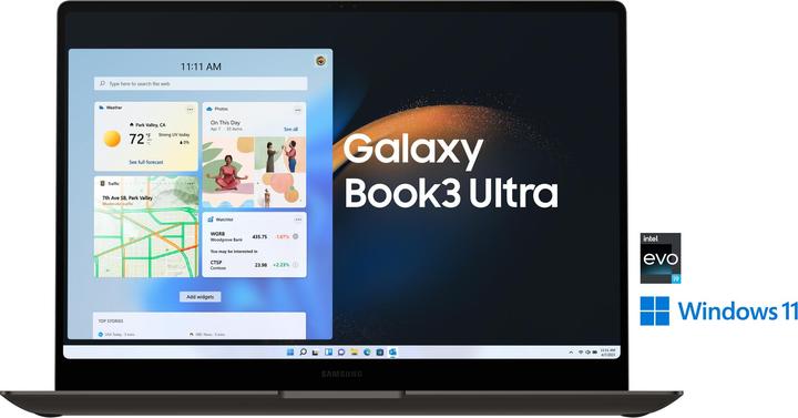 Image du produit Samsung Galaxy Book3 Ultra (16", Intel Core i9-13900H, 16 Go, 1000 Go, DE)