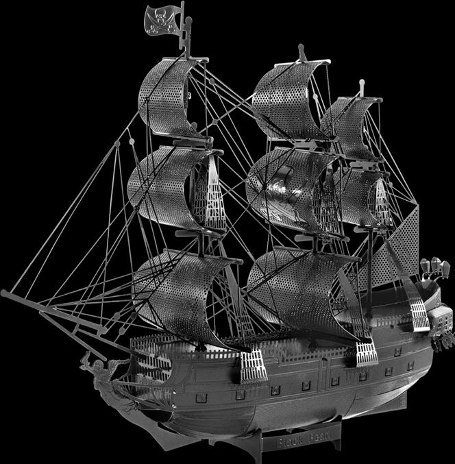 Image du produit Metal Earth Iconx Black Pearl - Version noire