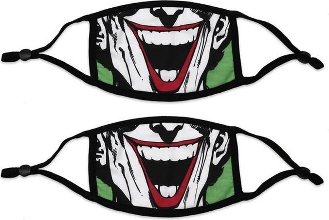 Produktbild Pyramid DC Comics: Mundschutz Joker Face (2er Set) (2 x)