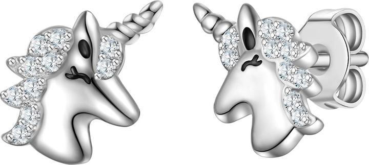 Rafaela Donata Damen Ohrstecker Einhorn - 36592 (Sterling Silber)