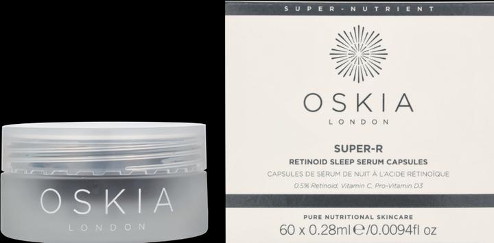Actual product image Oskia Super R Retinoid Sleep Serum Capsules (60 ml)