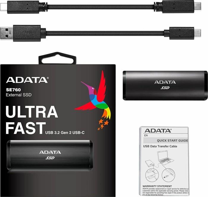 Actual product image Adata SE760 (2000 GB)