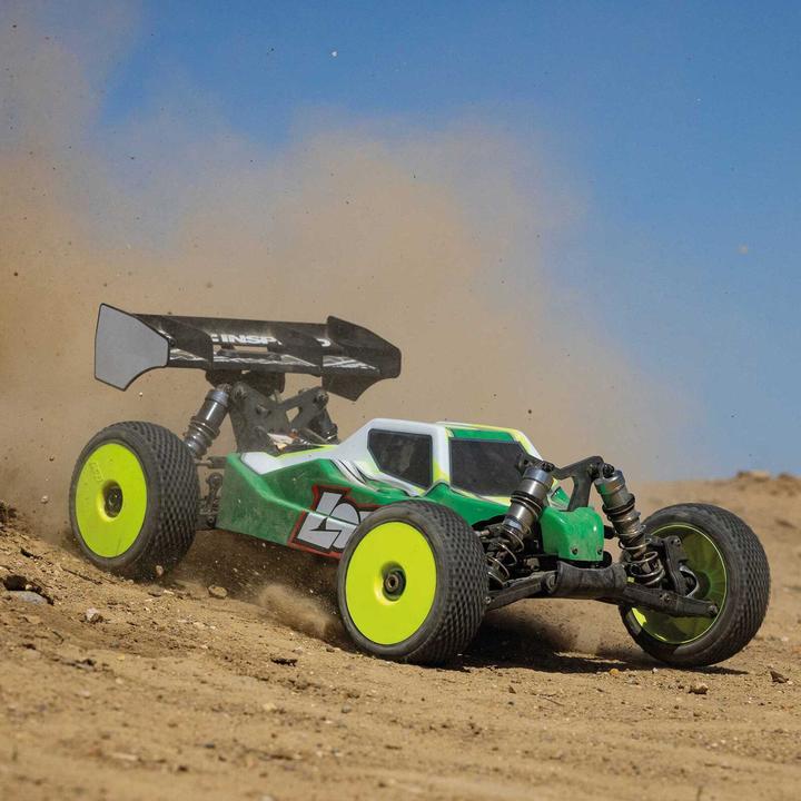 Image du produit Losi 8IGHT-XE 1/8 4X4 Sensored Brushless Racing Buggy RTR (weiss vorlackiert, ohne Hauptfarbe) (RTR Prêt à fonctionner)