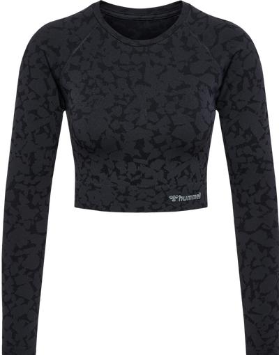 Actual product image hummel hmlMT PI SEAMLESS CROP T-SHIRT L/S (XS)