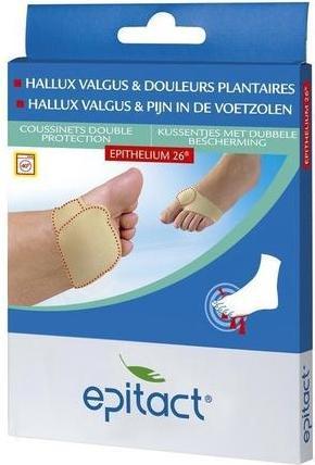 Image du produit Epitact Coussinets pour les pieds avec double protection Taille 42-45 (Déodorants & poudre pour les pieds)