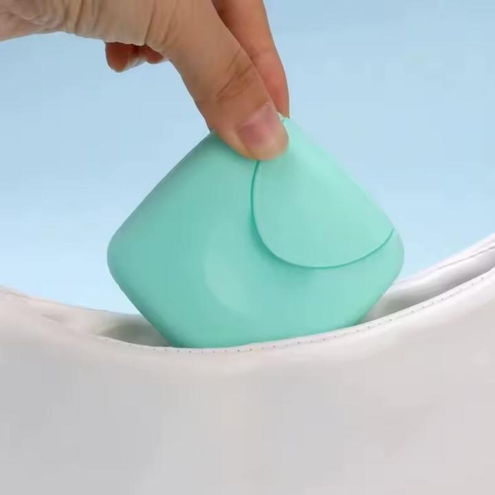 Actual product image Hermex 3er-Set Aufbewahrungsbox für Hygieneartikel Reisedose Pflasterdose Dose (Hygiene product)
