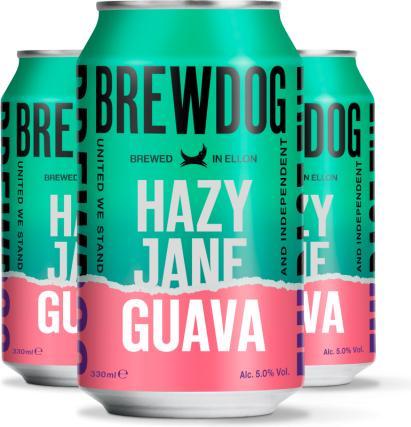 BrewDog Hazy Jane Guava (4 x 33 cl)