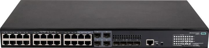 HPE FlexNetwork 5140 24G PoE+ 4SFP+ EI, Managed, L3, Gigabit Ethernet (10/100 (28 Ports)