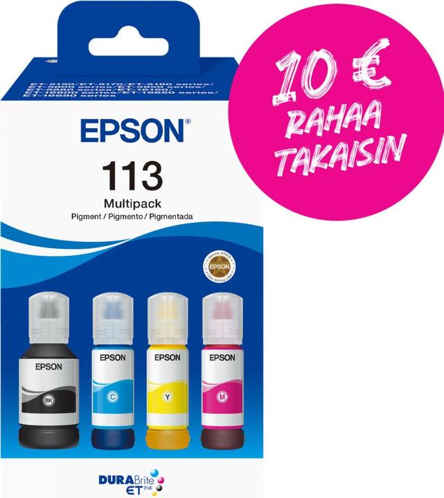 Image du produit Epson 113 EcoTank 4-colour Multipack (M, CF, Y, C)