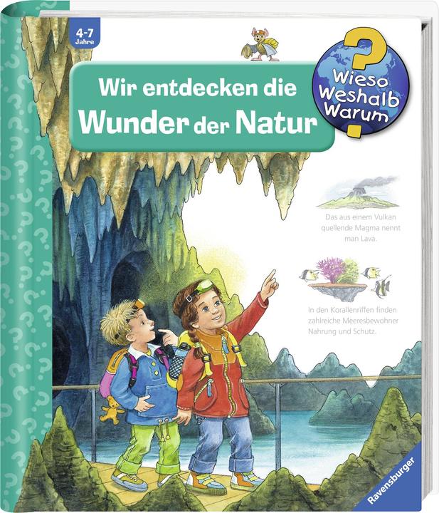 Actual product image Ravensburger Wir entdecken die Wunder der Natur (German, Guido Wandrey, Susanne Gernhäuser, 2016)