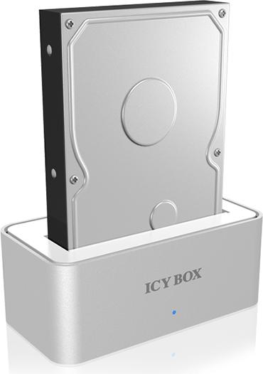 Immagine prodotto Icy Box IB-111StU3-Wh USB 3.0 docking station per docking station da 2,5"/3,5". (2.5", 3.5")