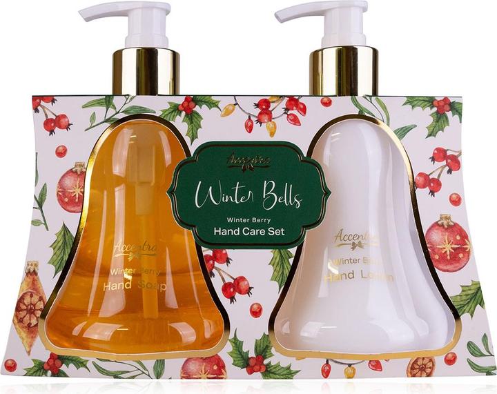 Image du produit Accentra Kit de soin pour les mains WINTER BELLS dans un coffret cadeau, parfum : Winter Berry