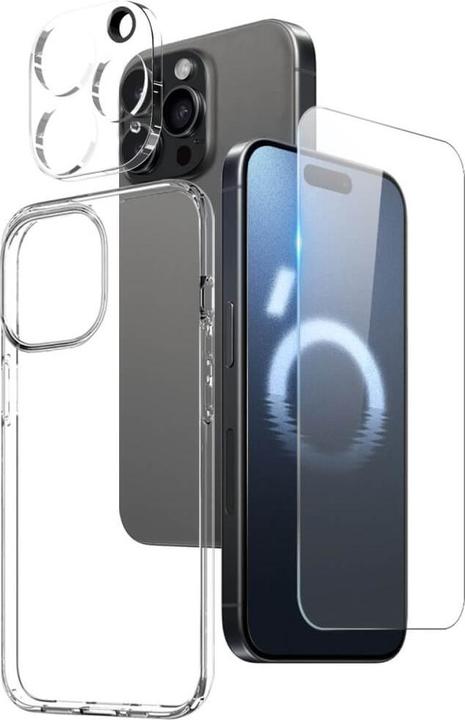 Northjo iPhone 16 Pro Max - set custodia per cellulare e vetro blindato (Apple iPhone 16 Pro Max)