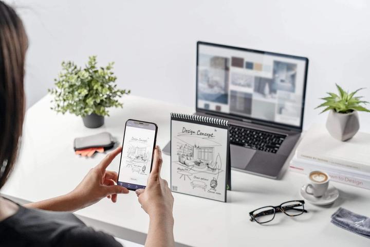 Produktbild Rocketbook Flip (A4, Liniert, Weicher Einband)