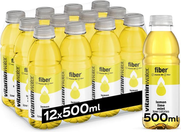 Produktbild Glacéau vitaminwater Fiber (Zitronen-Limetten-Minze, 12 x)