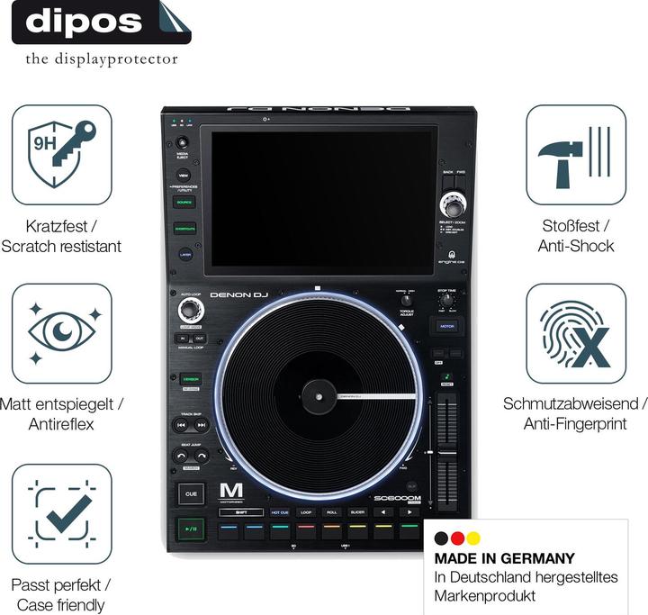 Produktbild Dipos Anti-Shock Displayschutz Matt 9H