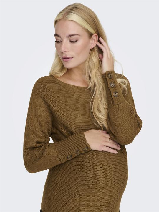 Image du produit Only Maternity Pull en tricot à col U-Boot de maman (XXL)