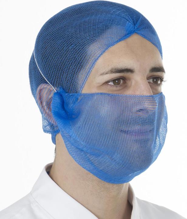 Produktbild Aburnet Polypropylen Einweg Haarnetz, Blau XL, 25 Stück