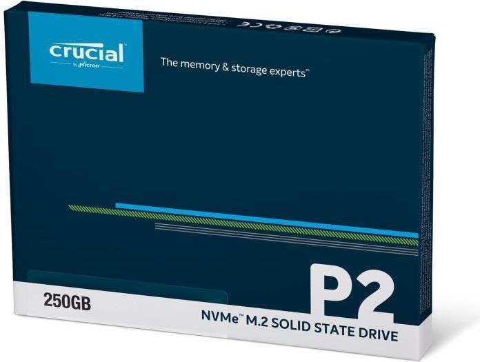 Actual product image Crucial P2 (250 GB, M.2 2280)