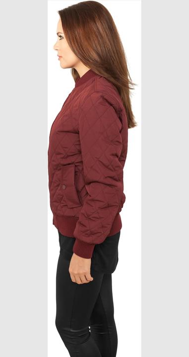 Actual product image Urban Classics Ladies Diamond Quilt Nylon Jacket (S)