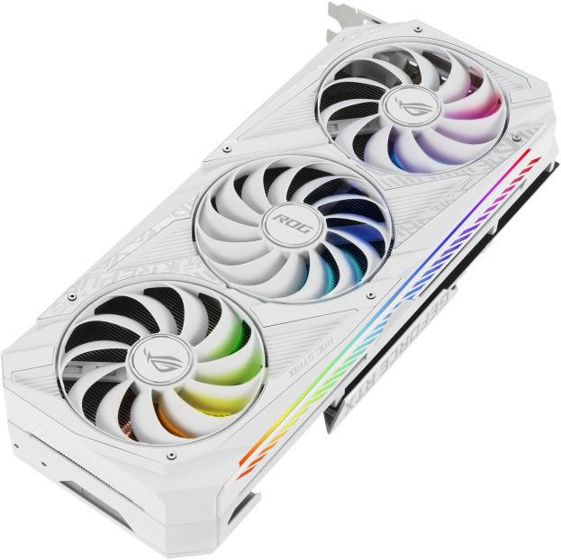 Produktbild ASUS GeForce ROG STRIX RTX 3080 O10G WHITE (10 GB)