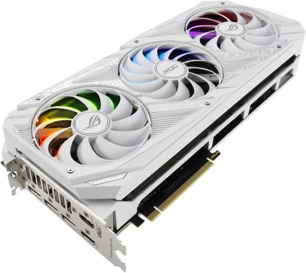 Produktbild ASUS GeForce ROG STRIX RTX 3080 O10G WHITE (10 GB)