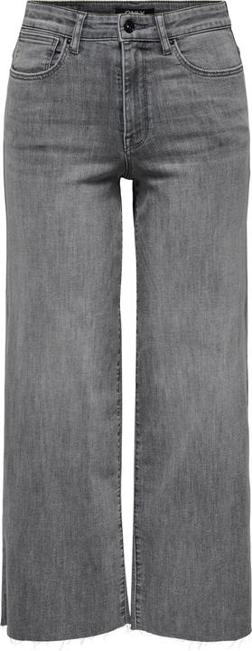 Only ONLANN-MADISON Hohe Taille Verkürzt Jeans Jeans mit weitem Bein (34)