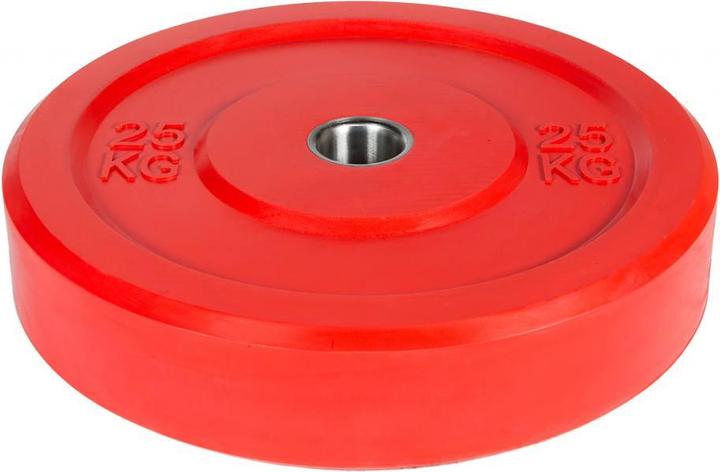 Actual product image Fitcom Colour Bumper Plate (1 x 25 kg)