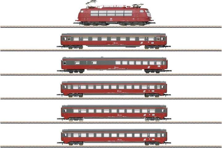 Actual product image Märklin 81282 Z Train set EC Mozart of ÖBB/DB (Track Z)