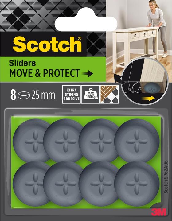 Produktbild Scotch Move & Protect (Kunststoffgleiter, 8 Stück)