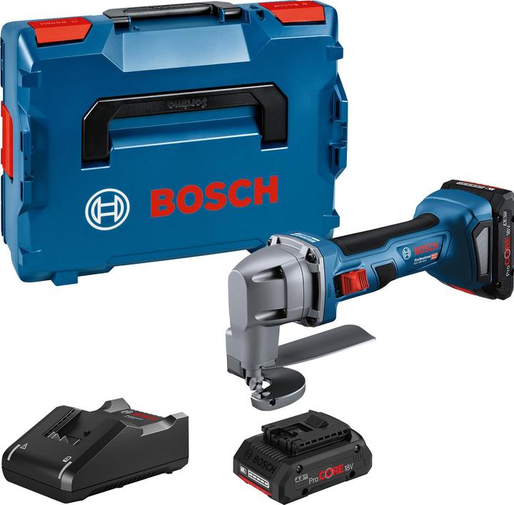L-BOXX 136, Schnellladegerät GAL 18V-40 Professional, 2 x Akku ProCORE18V 4.0Ah, GSC 18V-16 E