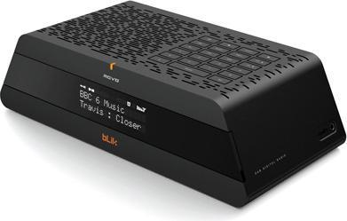 Actual product image Revo Blik, DAB+ clock radio with remote control, black