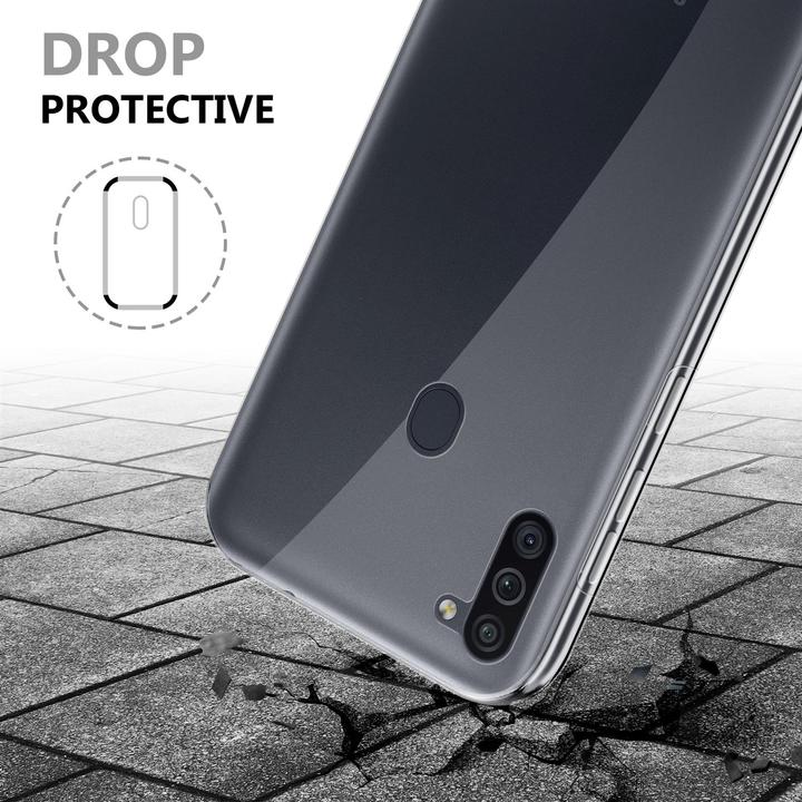 Produktbild Cadorabo TPU 360 Grad Case Cover (Samsung Galaxy M11, Samsung Galaxy A11)