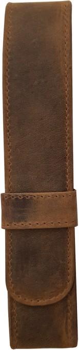 Actual product image ASL Fountain pen Stecketui 1tlg, leather, brown
