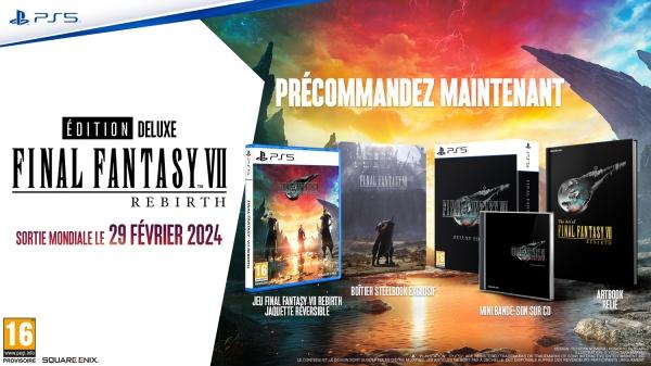 Actual product image Square Enix Final Fantasy VII Rebirth Deluxe Edition (PS5, FR)
