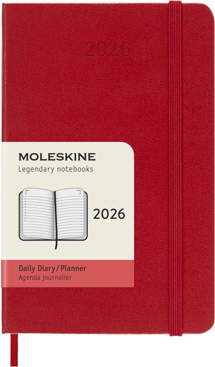 Actual product image Moleskine Taschenagenda Daily (9 x 14 cm, English)