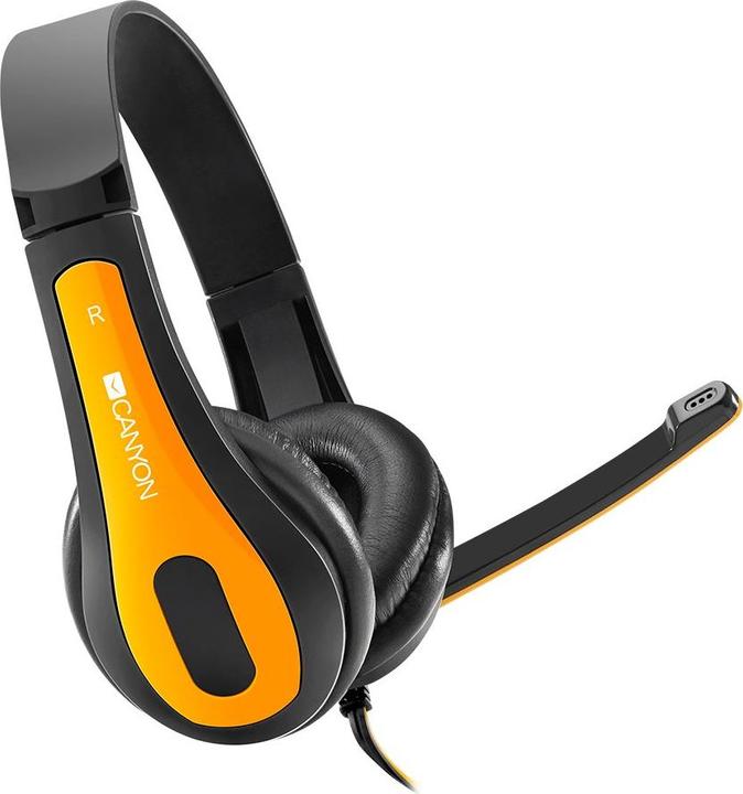 Canyon HSC-1 Headphones Wired Headband Call/Music Black (Cable)
