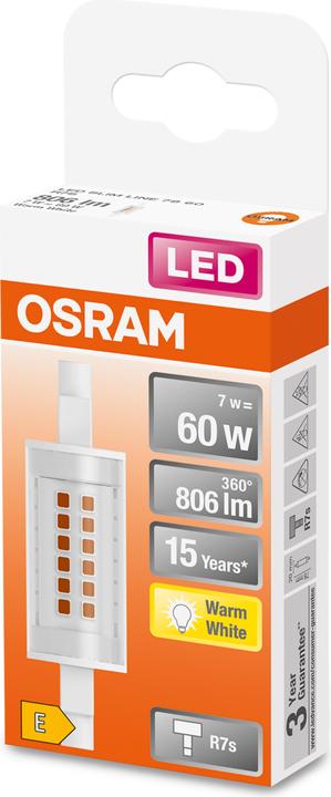 Produktbild Osram Led Slim Line R7S (R7s, 7 W, 806 lm, 1 x, E)