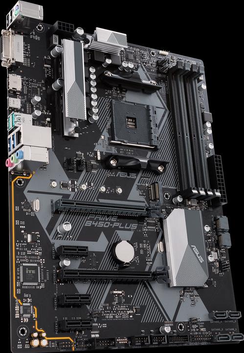 Produktbild ASUS Prime B450-Plus (AM4, AMD B450, ATX)