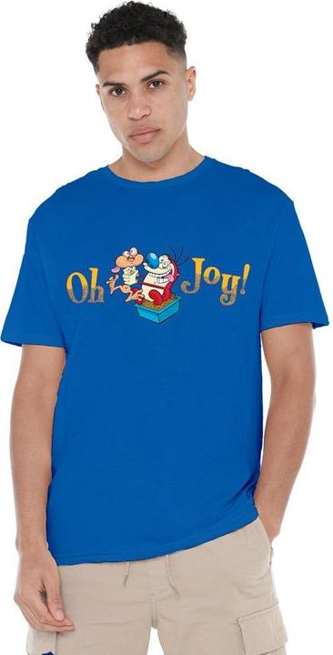 Immagine prodotto Ren & Stimpy Oh Joy Maglietta Uomo (4XL)