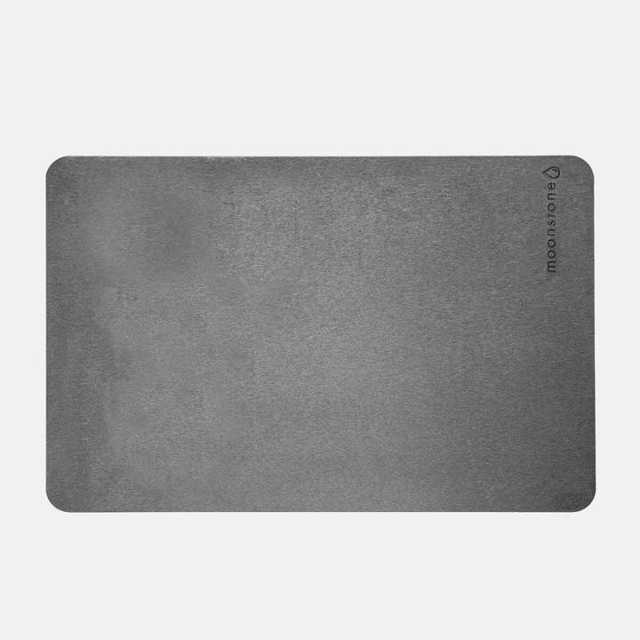 Actual product image Moonstone Bath Mat Dark Grey (60 x 40 cm)