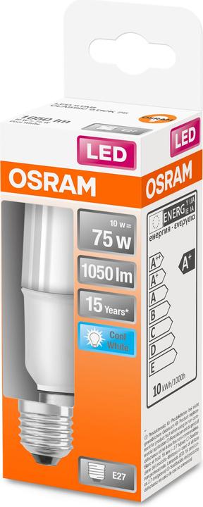 Produktbild Osram Led Star Stick (E27, 75 W, 1050 lm, 1 x, E)