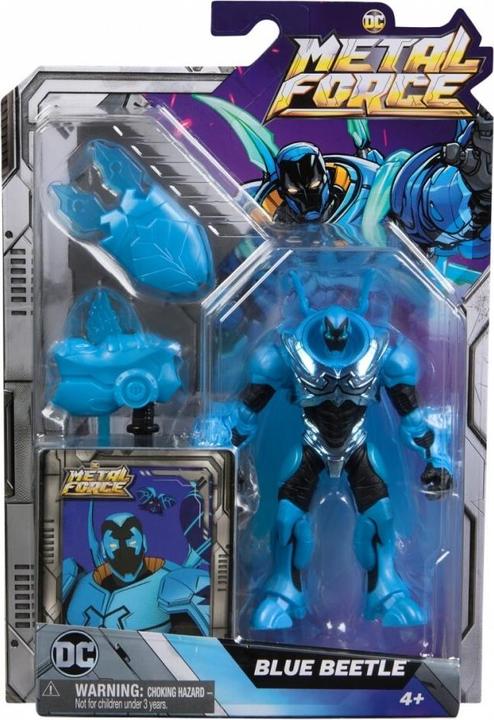 Actual product image Spin Master Figur Metal Force Full Blue Beetle