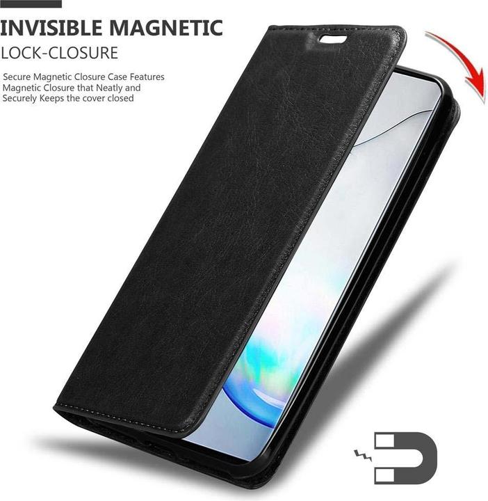 Actual product image Cadorabo Book Invisible Magnet Cover (Samsung Galaxy Note 10)