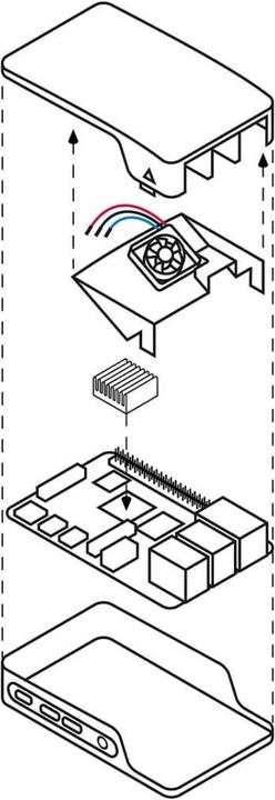 Produktbild Raspberry Pi Gehäuselüfter