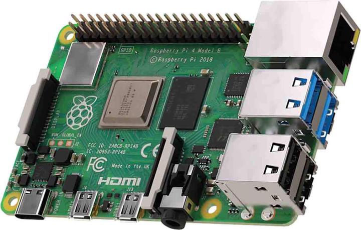 Raspberry Pi 4 8G Basic Kit inkl. HDMI + 16GB SD