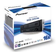 Image du produit Pioneer BDR-209EBK (Lecteur Blu-ray, Lecteur de CD, Graveur de DVD)